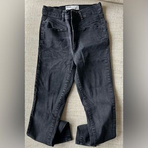 Garage black skinny jeans